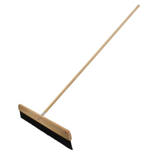 24 Wood Horsehair Broom W/O Handle 