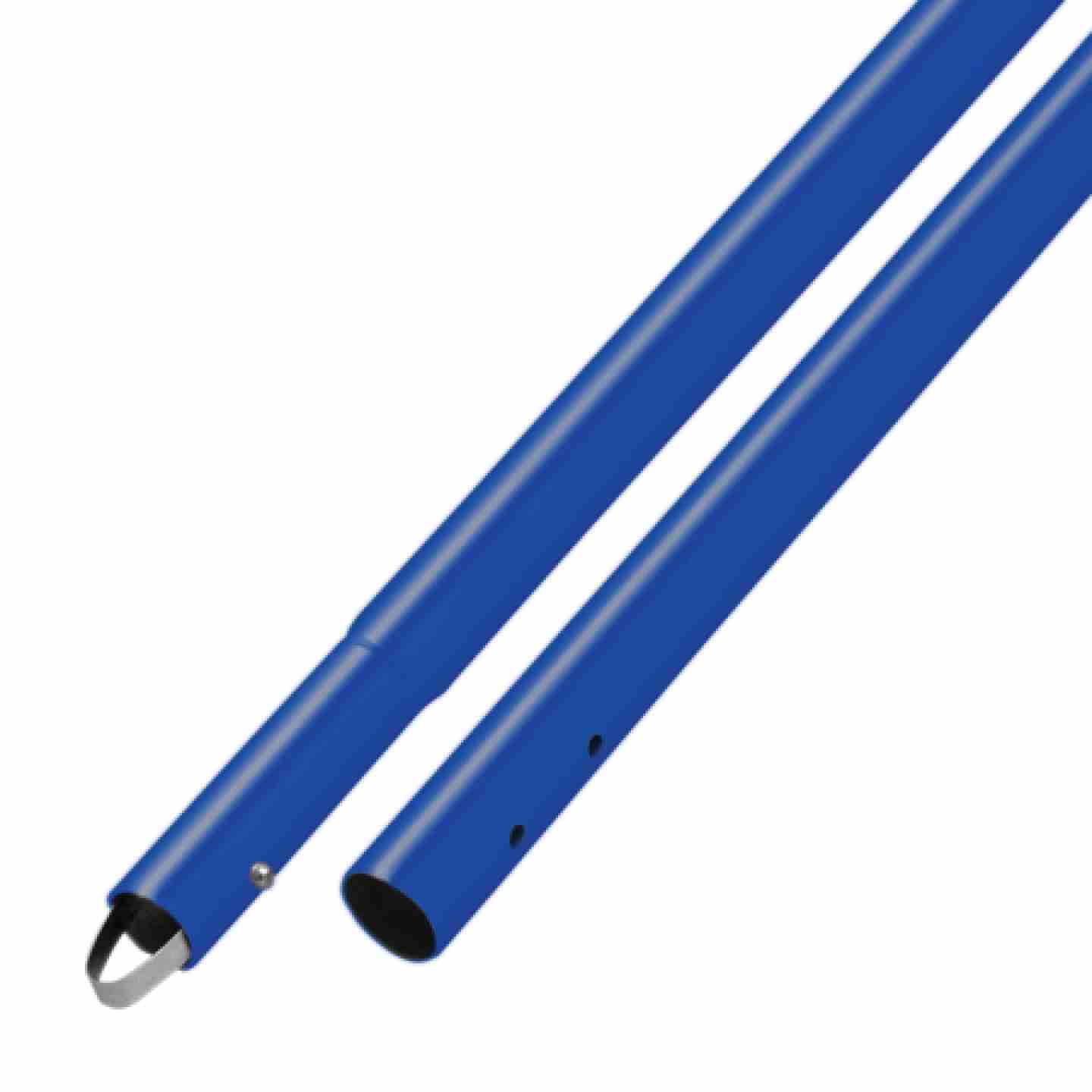 CC289SBC 6' Aluminum Button Handle W/ Insert 1-3/4 Diameter Image 1