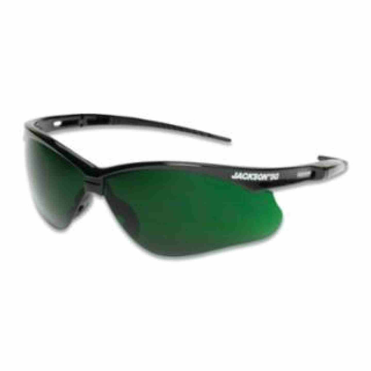 Jackson Safety Glasses with Black Frame and IR 5.0 Lens Image 1