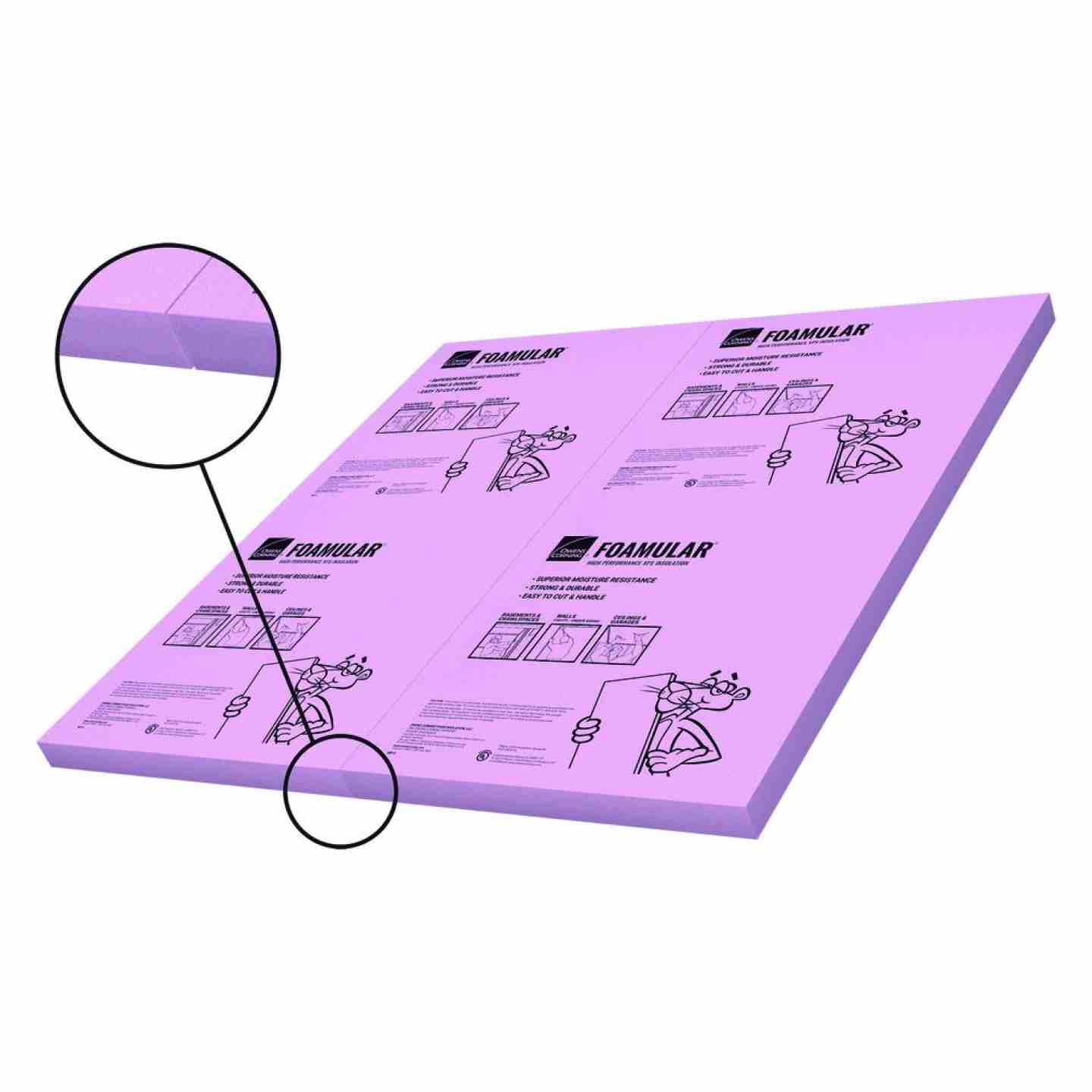 Foamular 250 1-1/2" x 48" x 96" SE Rigid Insulation Image 2