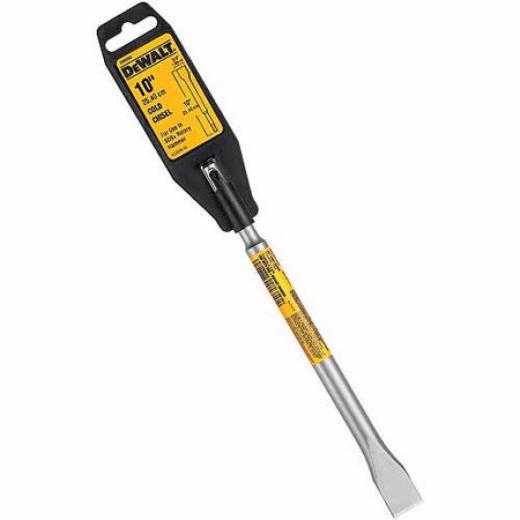 DeWalt 10in.  SDS+ Steel Flat Cold Chisel Bit for SDS Rotary Hammers
