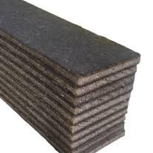 1/2" x 4" x 5' Fiber Expansion Joint 