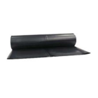 20' x 100' 6 Mil Black Visqueen Image 2