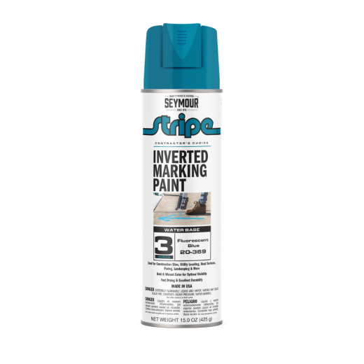 Seymour Florescent Blue Inverted Ground Marking Paint