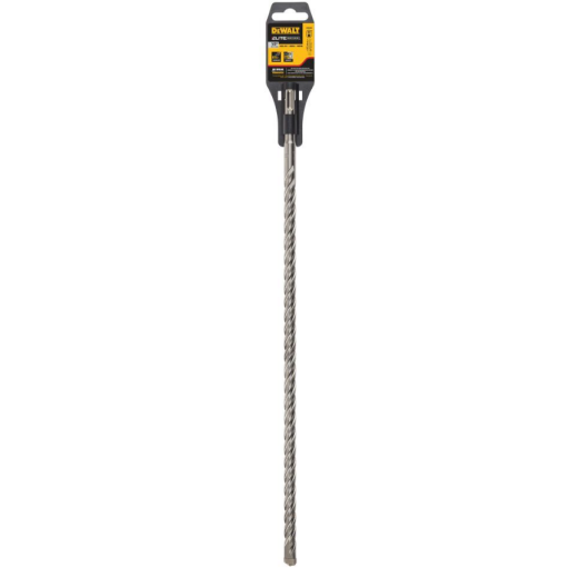 DeWalt 1/2" x 16" x 18" High Impact 4 Cutter SDS+ Hammer Bit
