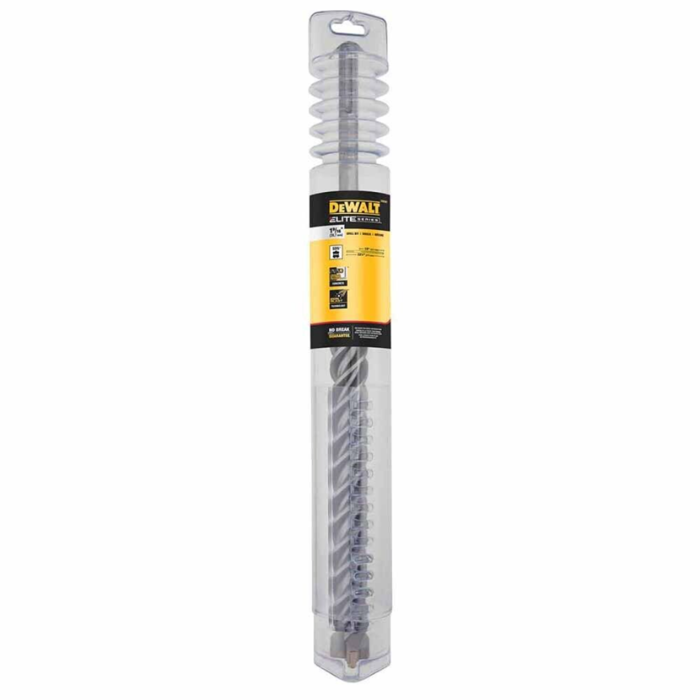 DeWalt Elite Series 1-9/16" x 18" x 22-1/2" 4 Cutter SDS MAX Masonry Drill Bits Image 1