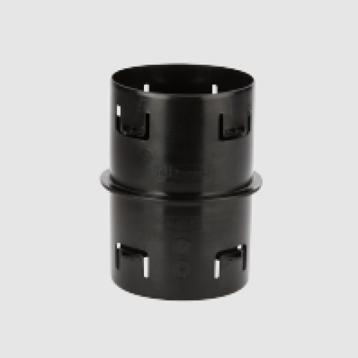 6" Corrugated Tile Internal Snap Coupler Fitting