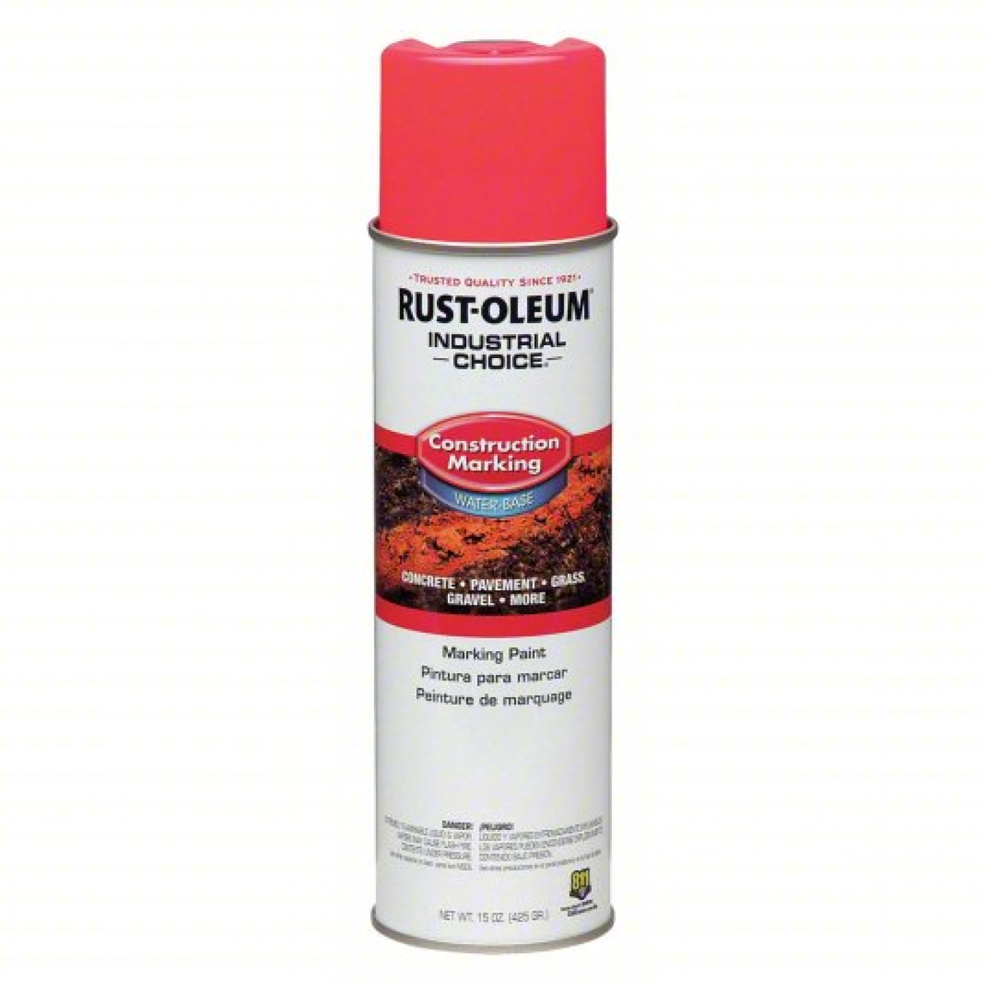 Rustoleum Pink Construction Inverted Marking Paint Image 1