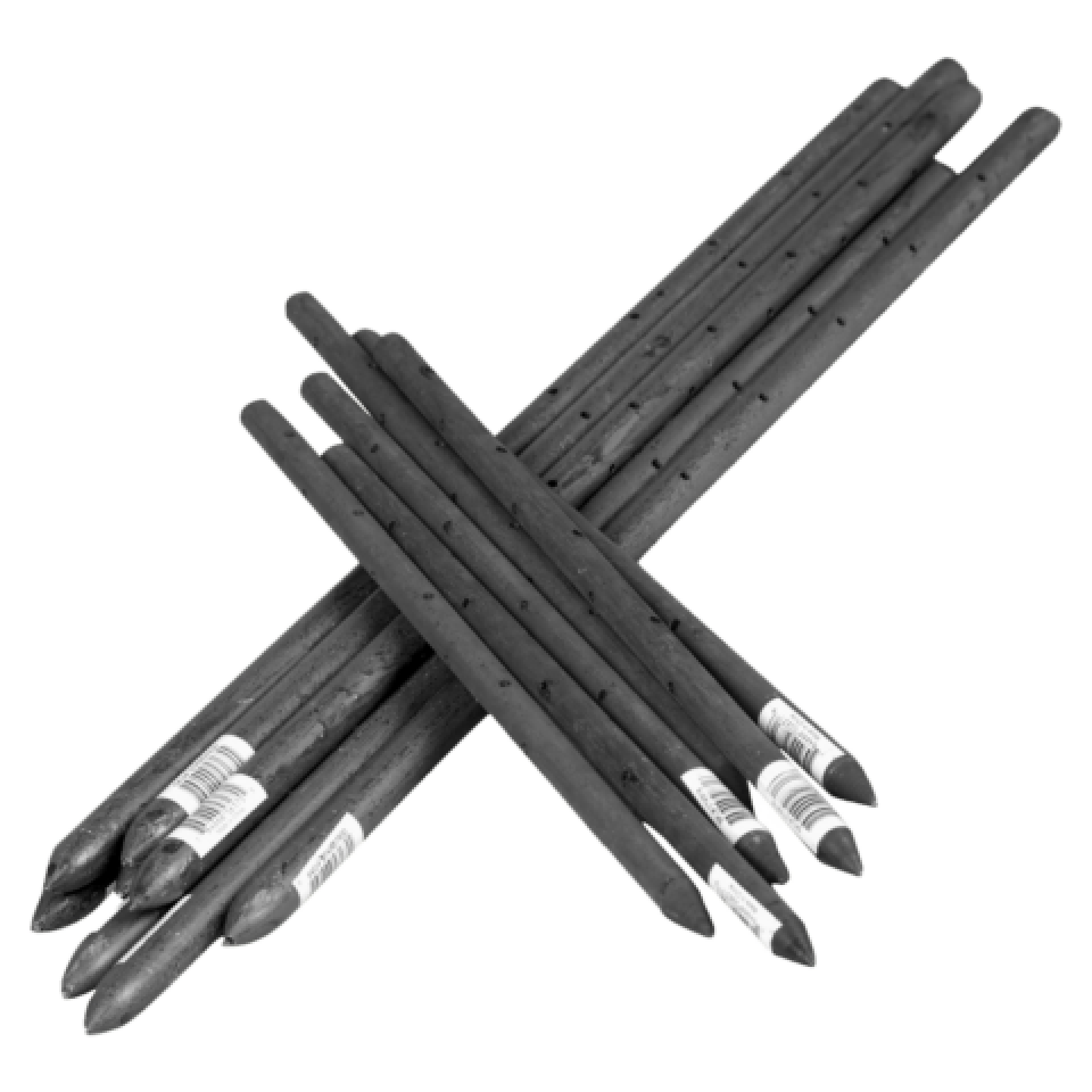 7/8" x 30" Round Nail Stakes 10/Box Image 1