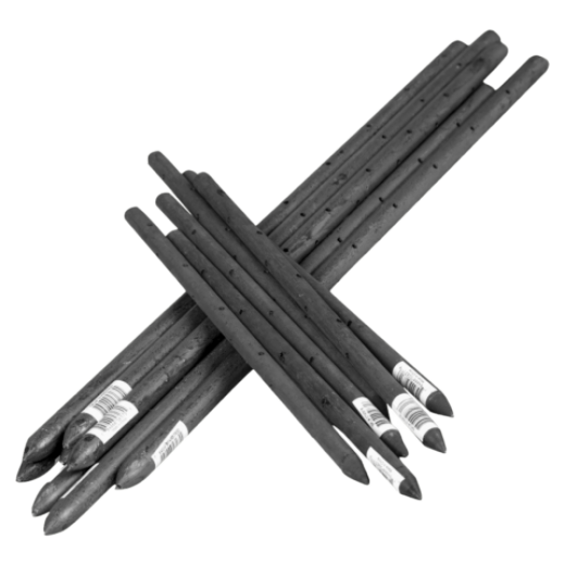 3/4" x 24" Round Nail Stakes 10/Box
